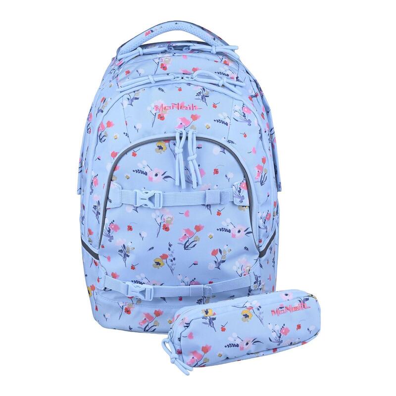 Mochila  Mcneill  Escolar Milo School Backpack Provence Azul Claro
