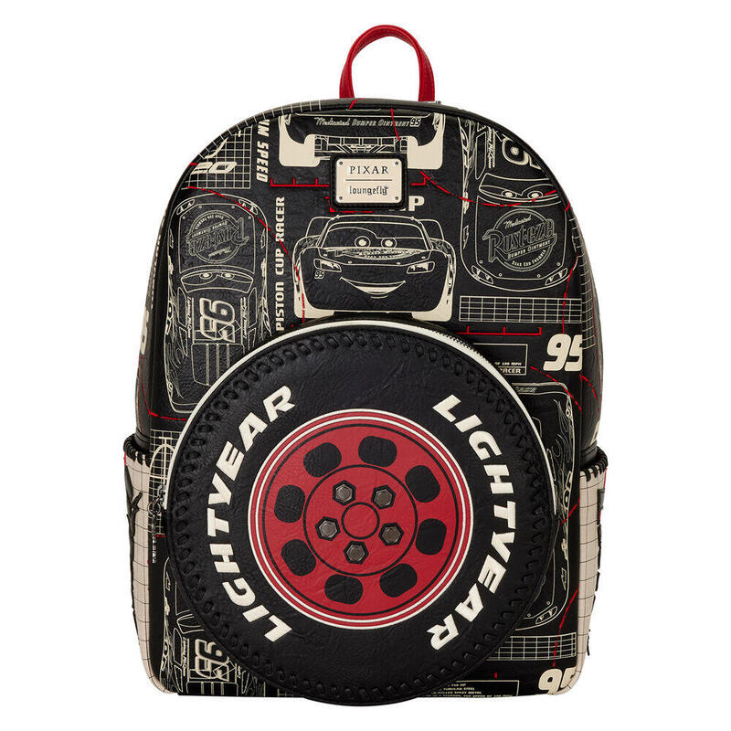 Mochila Mcqueen Cars Disney Pixar Loungefly 43cm