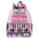 Mochila My Melody And Kuromi Sanrio Loungefly 26cm