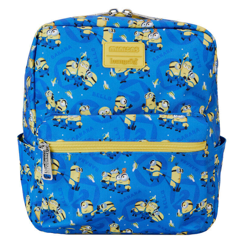 Mochila Nylon Minions Gru Mi Villano Favorito Loungefly 24cm