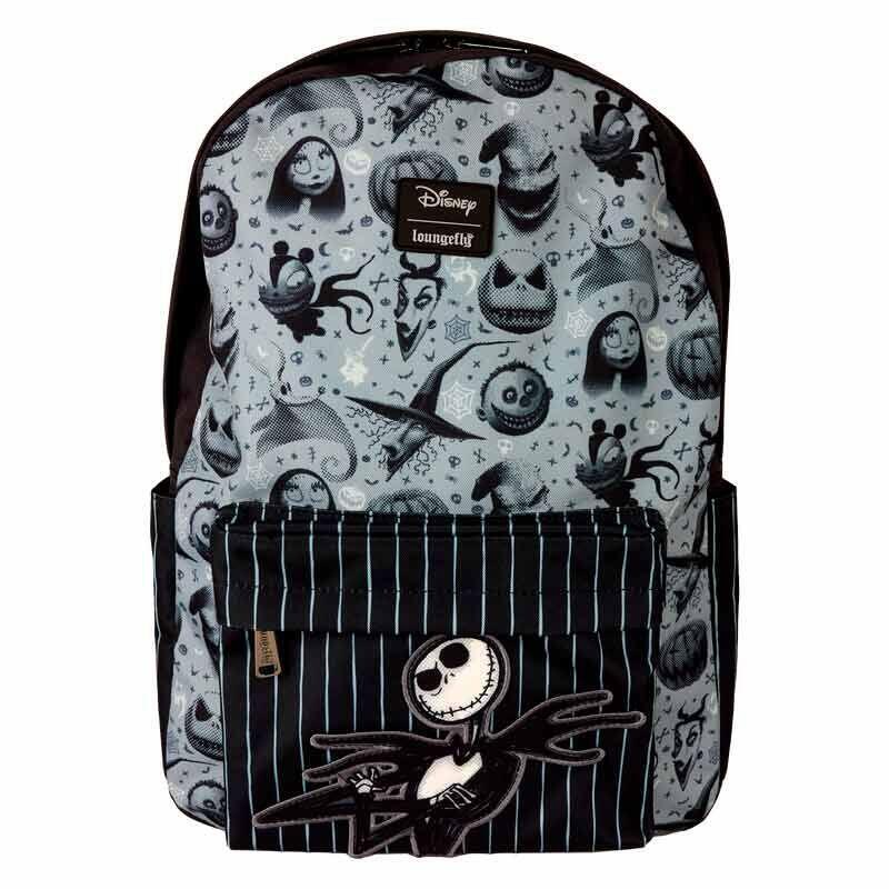 Mochila Nylon Pesadilla Antes De Navidad Disney Loungefly 43cm