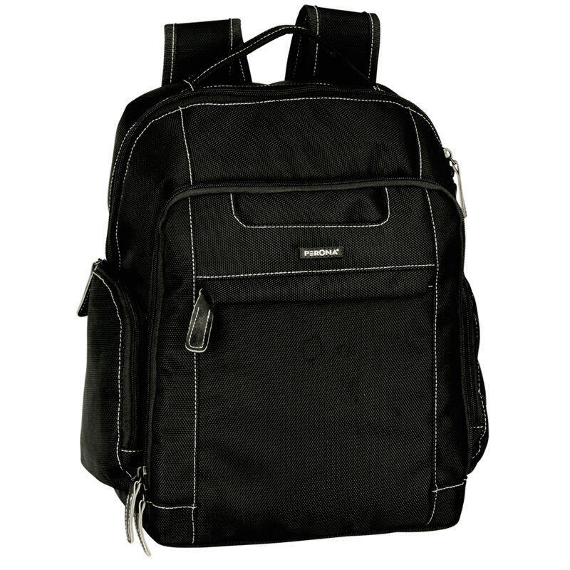Mochila Ordenador Perona Business 36cm Negro