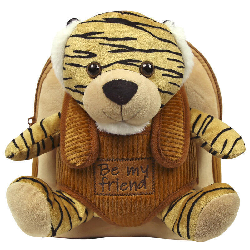 Mochila + Peluche Tigre Joe 27cm