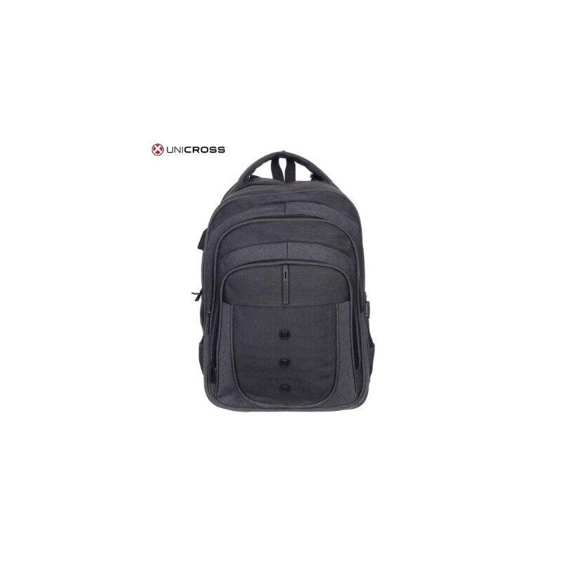 Mochila Portátil Unicross Elite Gris
