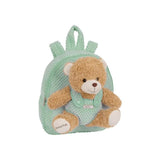 Mochila Preescolar Con Osito Safta Turquesa