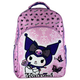 Mochila Purple Kuromi Hello Kitty 42cm