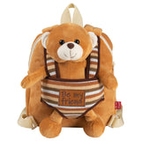 Mochila Reversible + Peluche Oso Benji 25cm