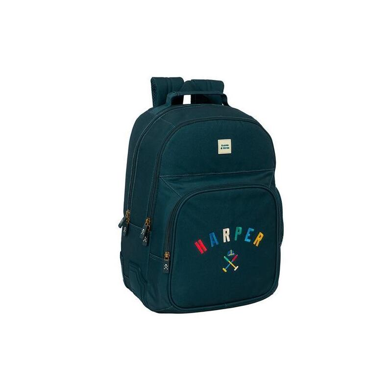 Mochila Safta  Doble 20l Adaptable Carro Harper & Neyer