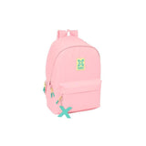 Mochila  Safta  Doble Para Portatil 15,6"+Usb Munich Candy