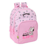 Mochila Snoopy 42cm Adaptable