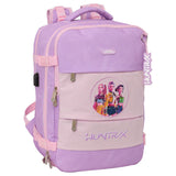 Mochila Viaje Cabina Iconic Kpop Demon Hunters 44cm