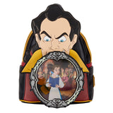 Mochila Villanos Escena Gaston La Bella Y La Bestia Disney Loungefly 26cm