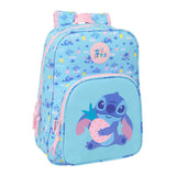Mochila Waves Stitch Disney 34cm Adaptable