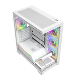 Caja Pc Modecom Volcano Stellar Plus Argb Midi 8f Blanco