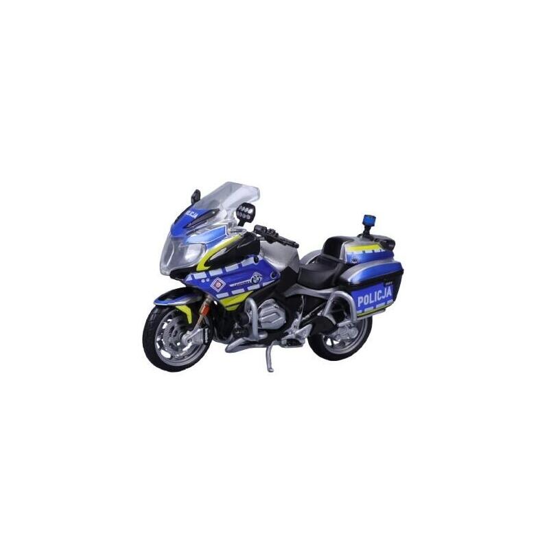 Model Metalowy Motocykl Polska Policja 1/18