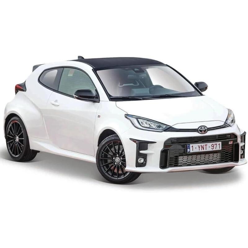 Model Metalowy Toyota Yaris 2021 Bialy 1/24