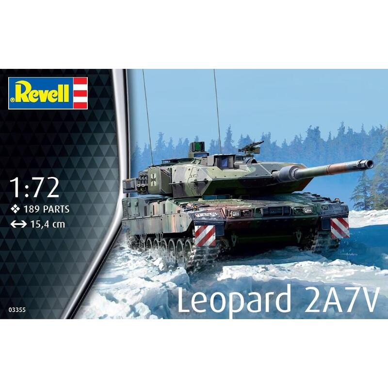 Model Plastikowy Czolg Leopard 2a7v 1/72