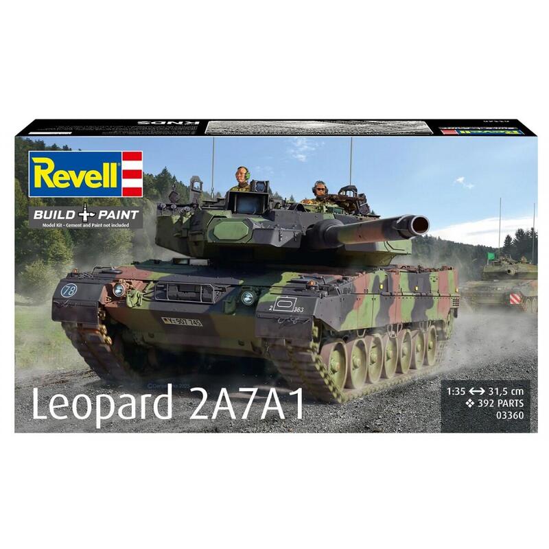 Model Plastikowy Leopard 2a7a1