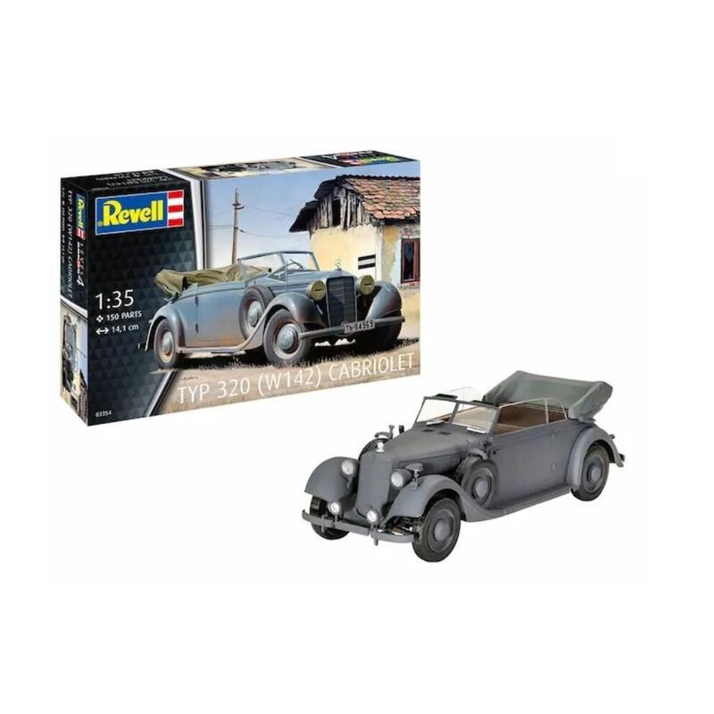 Model Plastikowy Pojazd Typ 320 W142 Cabriolet 1/35