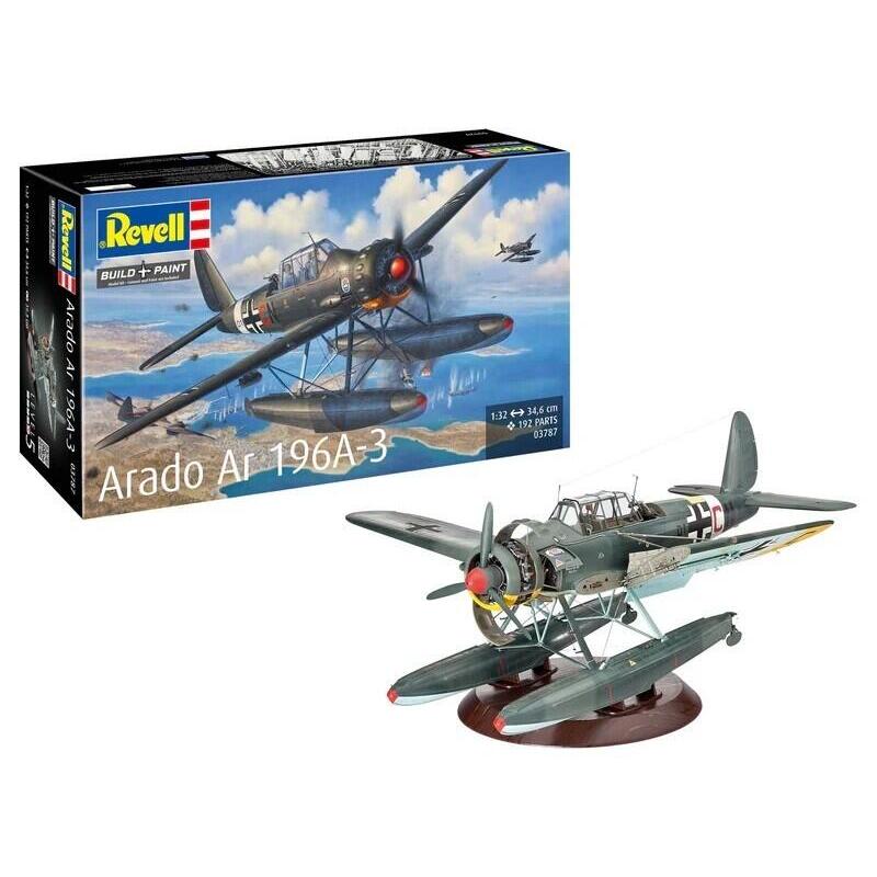 Model Plastikowy Samolot Arado Ar 196a-3 Seaplane 1/32