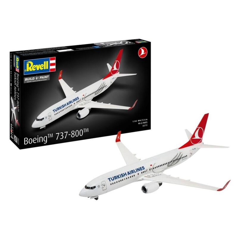 Model Plastikowy Samolot Boeing 737-800 Turkish Air 1/144