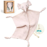 Momcozy Cotton Elephant Comforter For Babies, Pink