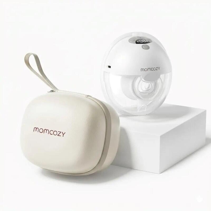 Momcozy M5 Breast Pump With App Control  Single Set Gray