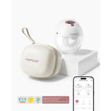 Momcozy M5 Extractor De Leche Con Control Mediante Aplicación  Set Individual Rojo