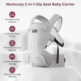 Momcozy Nosidelko Z Siedziskiem Biodrowym Air Mesh, Gris