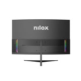 Monitor 27" Curvo Dp Hdmi Nilox Nxm27crv2402 Va Fhd 240hz 1ms 250cd/Mâ² Vesa 100x100