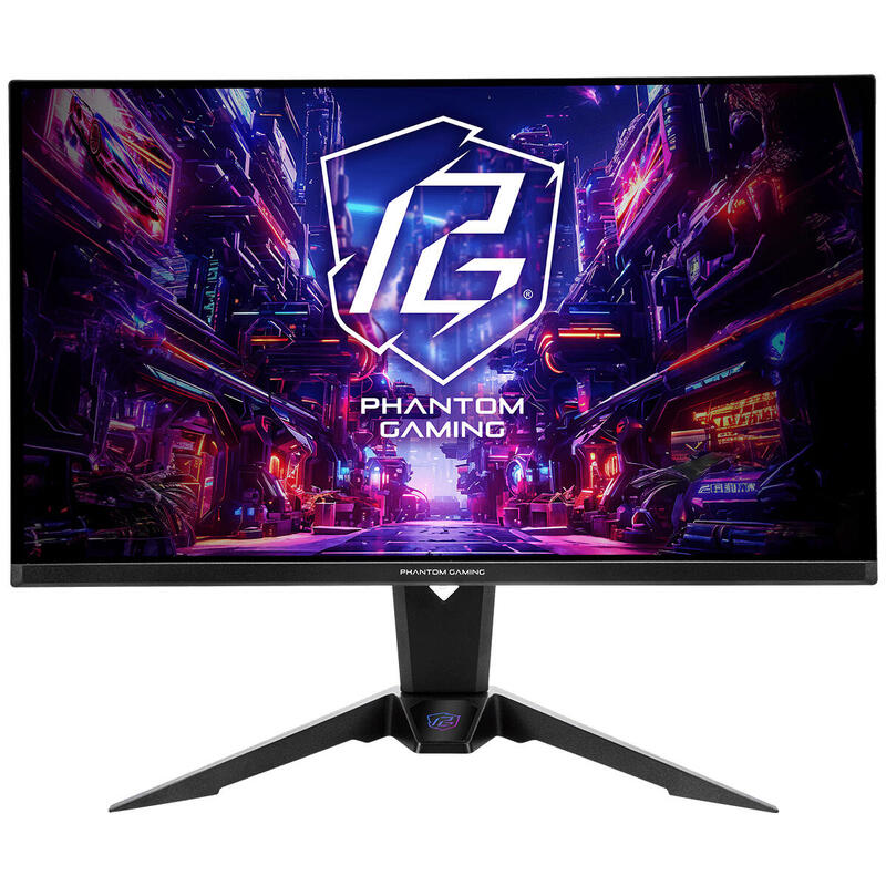 Monitor Asrock Pgo27qfv 27" 2560 X 1440 Pixeles Quad Hd Qd-Oled Negro 90lxa0q0-A0e1a0v