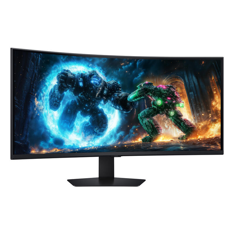 Monitor Gaming Curvo Samsung Odyssey G7 S40fg756eu 40' 5k2k 1ms 180hz Va Regulable En Altura Negro