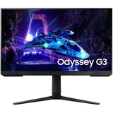 Monitor Gaming Samsung Odyssey G3 S24dg304eu 24' Full Hd 1ms 180hz Va Regulable En Altura Negro