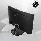 Monitor Led 27  Msi Pro Mp271ca Negro Curvo