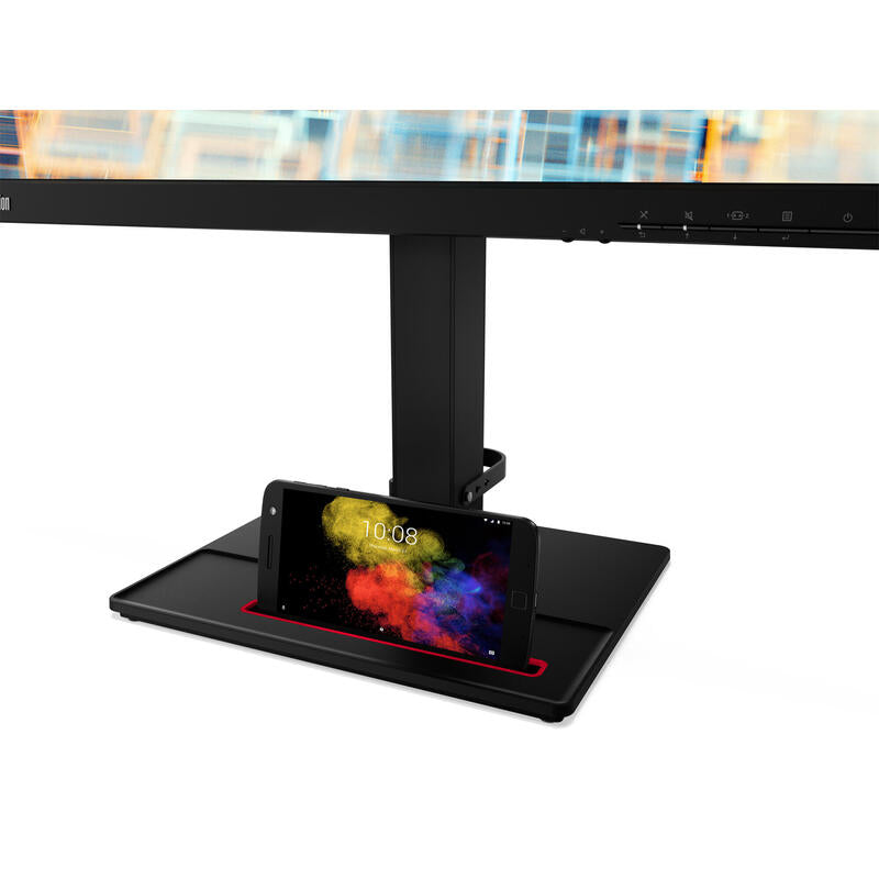 Monitor Lenovo 21.5 Hdmi Vga Dp T22v-20 Con Webcam Fhd 1920x1080 Regulable En Altura Y Pivotante (Vertical)