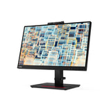 Monitor Lenovo 21.5 Hdmi Vga Dp T22v-20 Con Webcam Fhd 1920x1080 Regulable En Altura Y Pivotante (Vertical)