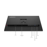Monitor Lenovo Thinkvision T27-40 Led 27" 1920 X 1080 Pixeles Full Hd Negro