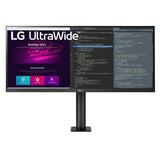 Monitor Lg 34wn780-B Computer Monitor 86.4 Cm (34") 3440 X 1440 Pixels Ultrawide Quad Hd Led Black