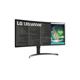 Monitor Lg Ultrawide 35wn75cp-B 35'' Curved 21:9 5ms 2xhdmi Dp Usb-C Vesa Speaker Uwqhd