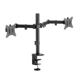 Monitor Logilink 32"Dual Mount 17- Arm Length Each 376 Mm Aluminum Bp0172