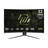 Monitor Mag 325cqpf E18 31.5/Led/Wqhd/Led/Zakrzywiony/180hz/Czarny