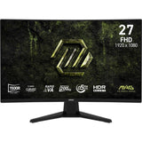 Monitor Msi Mag 274cf E20 27" Fullhd 200hz Rapid Va Curvo Hdr Tiempo De Respuesta 0,5 Ms