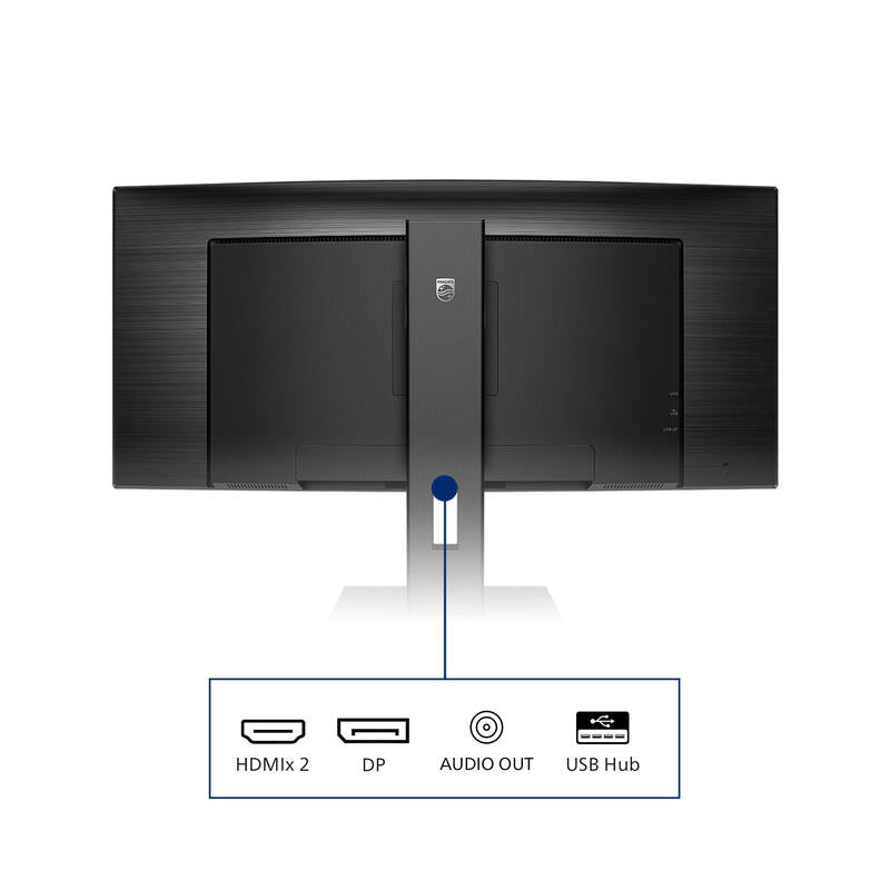 Monitor Philips 345b1c/00 31,5'' Panel Va, 3440x1440 100hz, Dp/Hdmix2/Usb