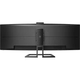 Monitor Phlips 49 5k-Uhd Ultra Panoramico Webcam Integrada Usb-C Hdmi Dp Hub Usb Kvm-Integrado