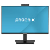 Monitor Phoenix Visión Pro 23.8" Full Hd Panel Ips Webcam Integrada Abatible Hdmi + Dp Altavoces Integrados