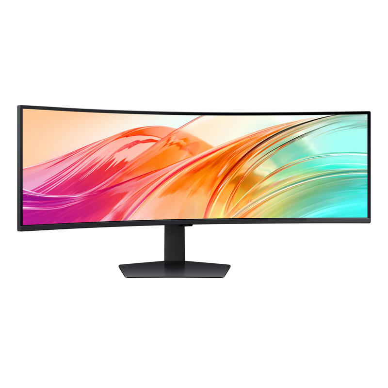Monitor Profesional Ultraparonamico Curvo Samsung Viewfinity S9 S95uf S49f950uau 49' Dual Qhd Multimedia Regulable En Altura