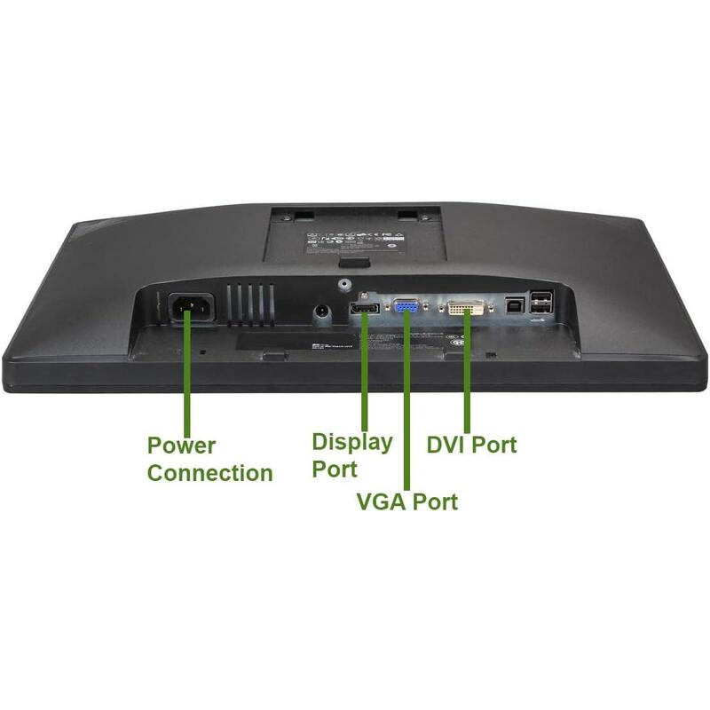Monitor Reacondicionado Dell P1913t 19" Vga Dp Dvi  Usb Negro    1 Año De Garantia