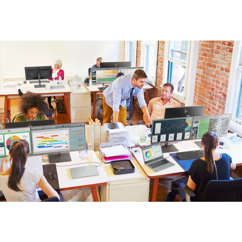 Monitor Reacondicionado Hp 23" Elitedisplay E230t 1920x1080 Piv / Reg Hdmi Vga Dp Tactil  1 Año De Garantia