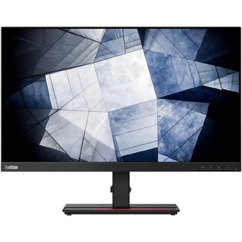 Monitor Reacondicionado Lenovo Thinkvision P24h 24" Qhd  Usb C Hdmi Dp Hub Usb  Rj45 1 Año De Garantia