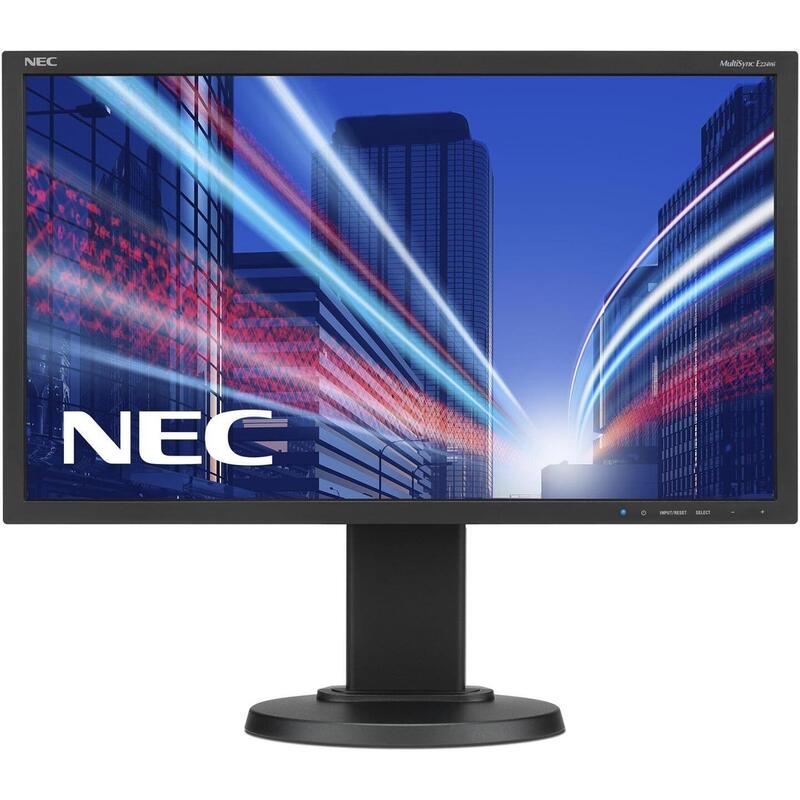 Monitor Reacondicionado Nec E224wi 22"  Fhd (1920 X1080) Dvi,Hdmi Negro 1 Año De Garantia